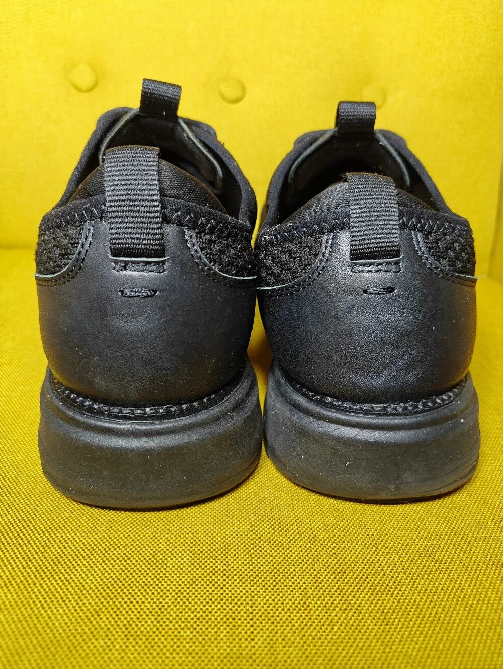 Cole Haan Grand Plus Essex Distance Knit Sneakers Lace Up Shoes Black Men 12W